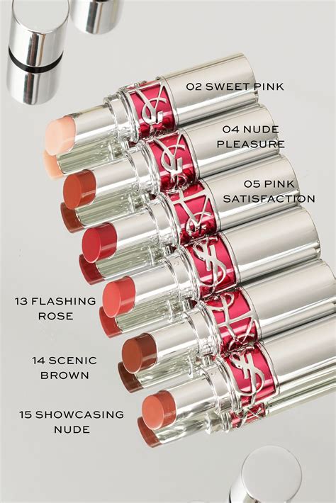 ysl candy glaze lip stick|More.